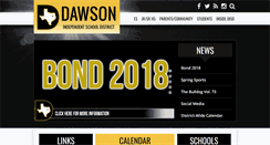 Desktop Screenshot of dawsonisd.net